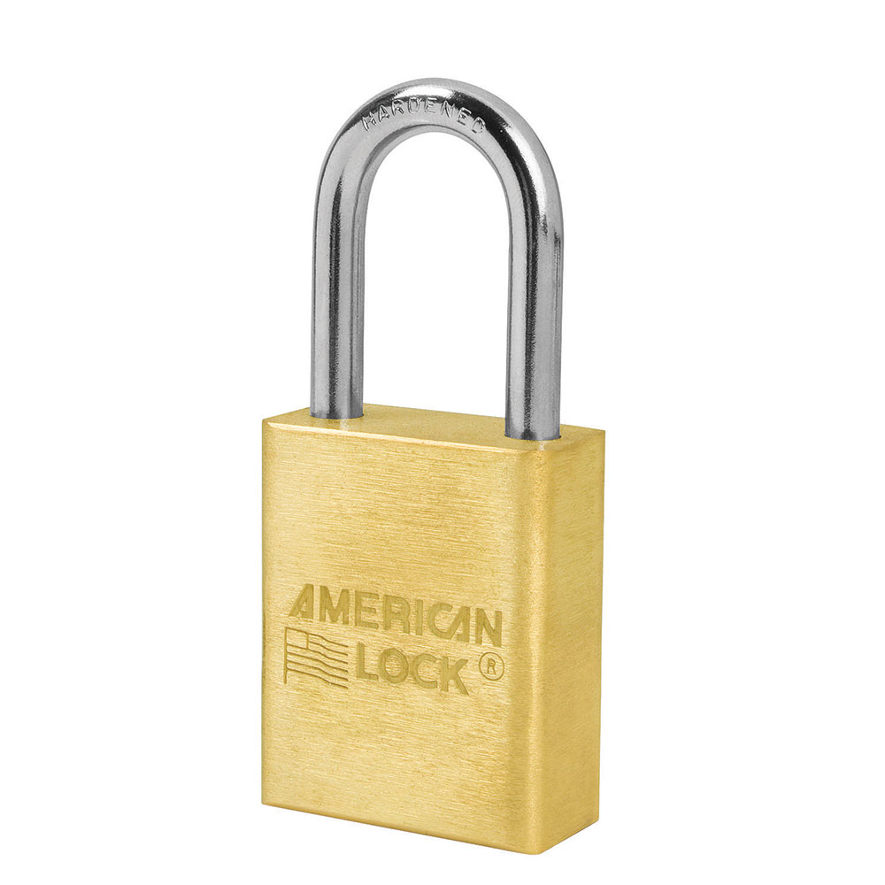 American Lock A5531 1-1/2" Solid Brass Padlock with 1-1/2" Shackle