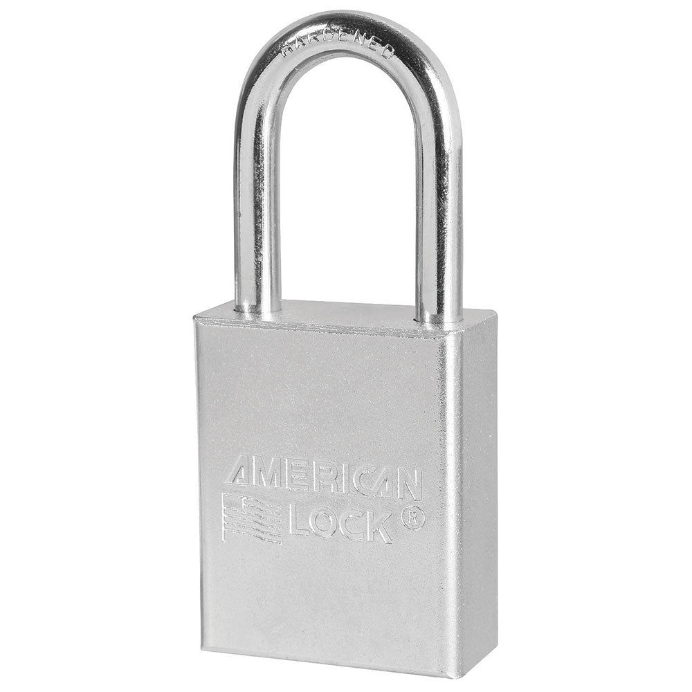 American Lock A6101 1-1/2" Solid Steel Rekeyable 6-Padlock with 1-1/2" Shackle