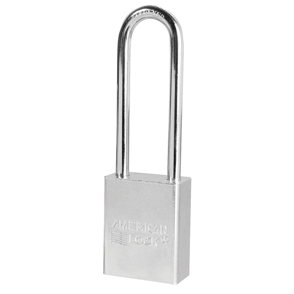 American Lock A6102 1-1/2" Solid Steel Rekeyable 6-Padlock with 3" Shackle
