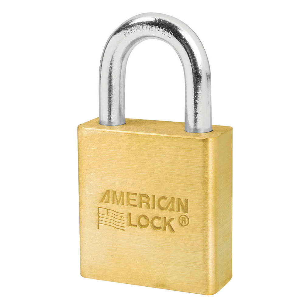 American Lock A6560 Solid Brass 6-Padlock 1-3/4" Wide