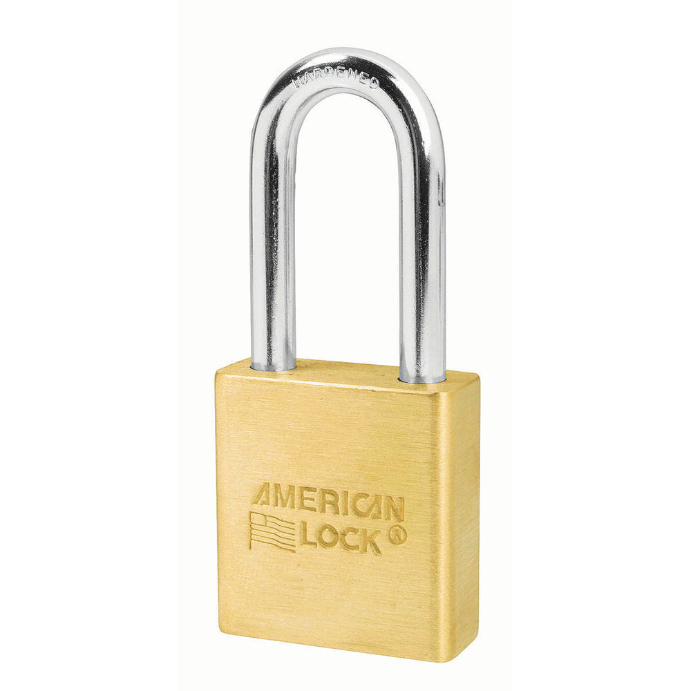 American Lock A6561 1-3/4" Solid Brass 6-Padlock with 2" Shackle