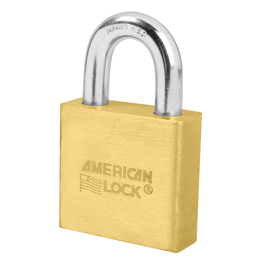 American Lock A6570 Solid Brass 6-Padlock 2" Wide