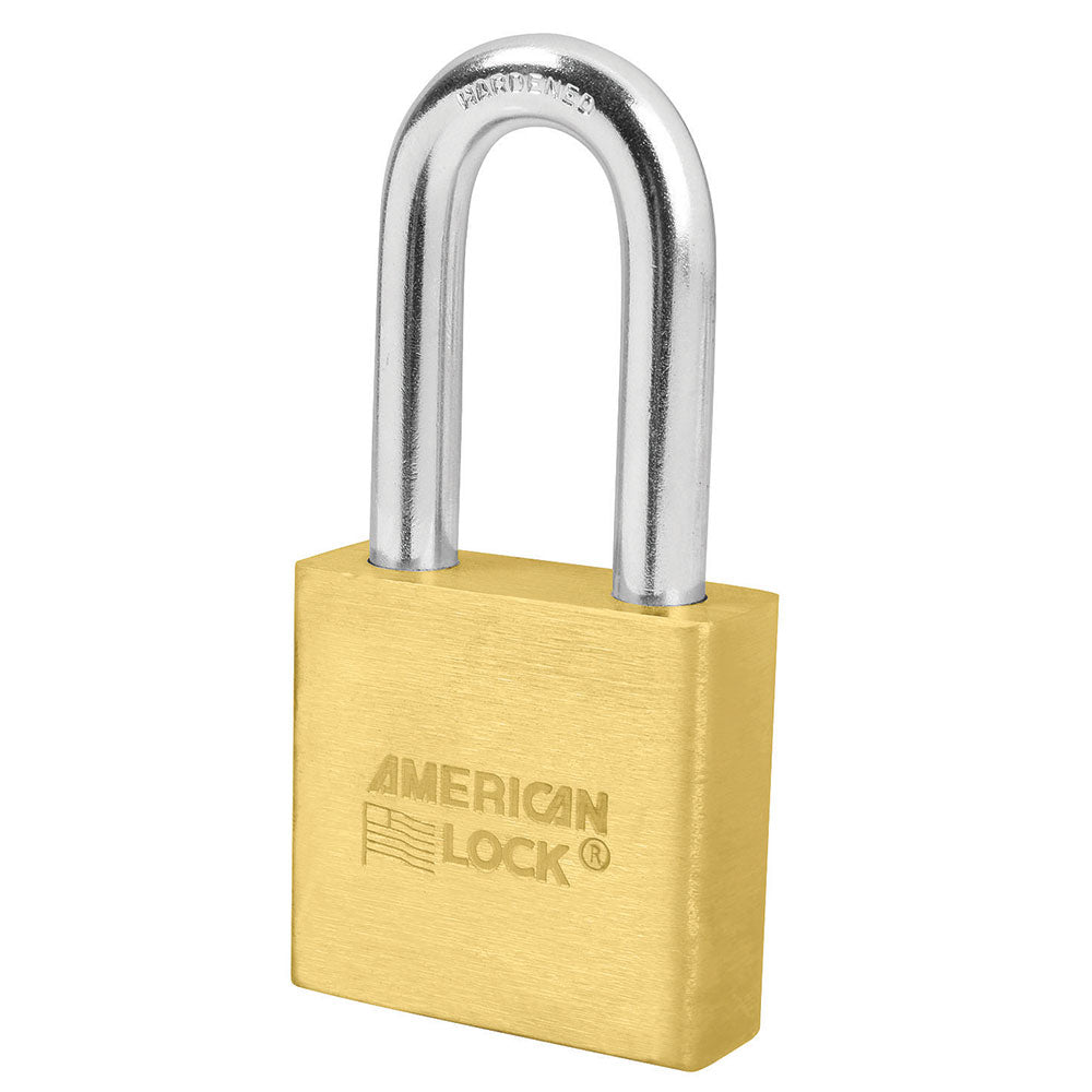 American Lock A6571 2" Solid Brass 6-Padlock with 2" Shackle
