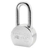 American Lock A701 2-1/2" Solid Steel Rekeyable Padlock, Chrome Plated, with 2" Shackle