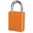 American Lock A1105 Anodized Aluminum Safety Padlock, 1-1/2" Wide with 1" Tall Shackle