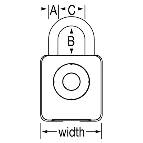 Master Lock 4400ENT Bluetooth® Indoor Padlock for Business Applications
