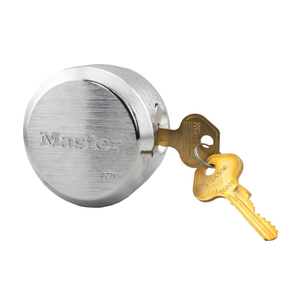 Master Lock 6271 ProSeries® Reinforced Zinc Die-Cast Hidden Shackle Rekeyable Padlock 2-7/8" Wide (Keyway 412K515)