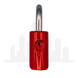 Master Lock 176 Powder Coated Red Resettable Combination Brass Padlock