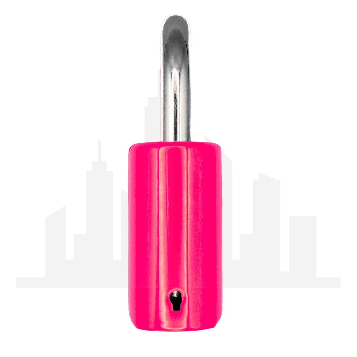 Master Lock 176 Powder Coated Neon Pink Resettable Combination Brass Padlock