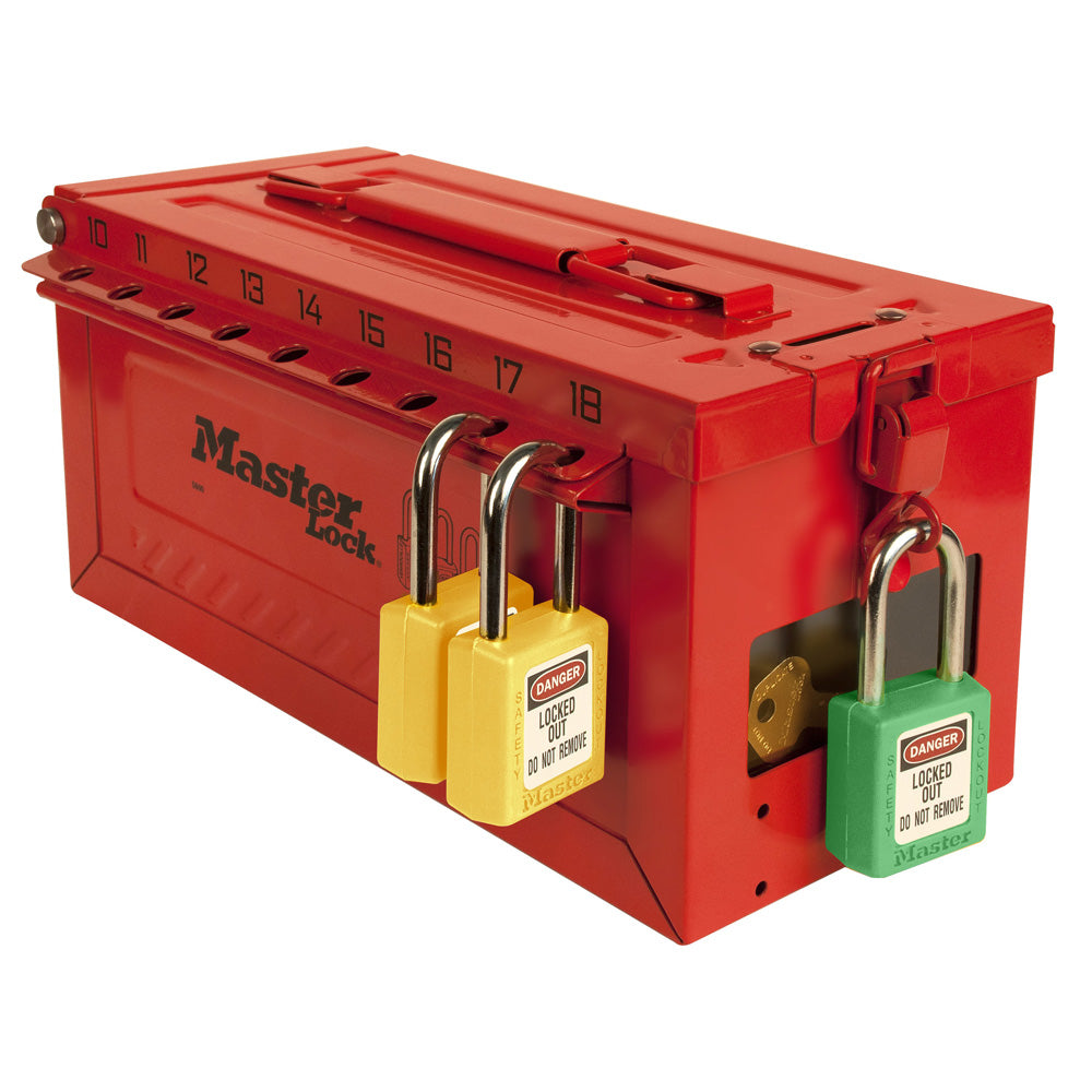 Master Lock S600 Portable Group Lock Box with Key Window