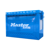 Master Lock S602PCBLU Large Portable Group Lock Box Powder Coated Blue
