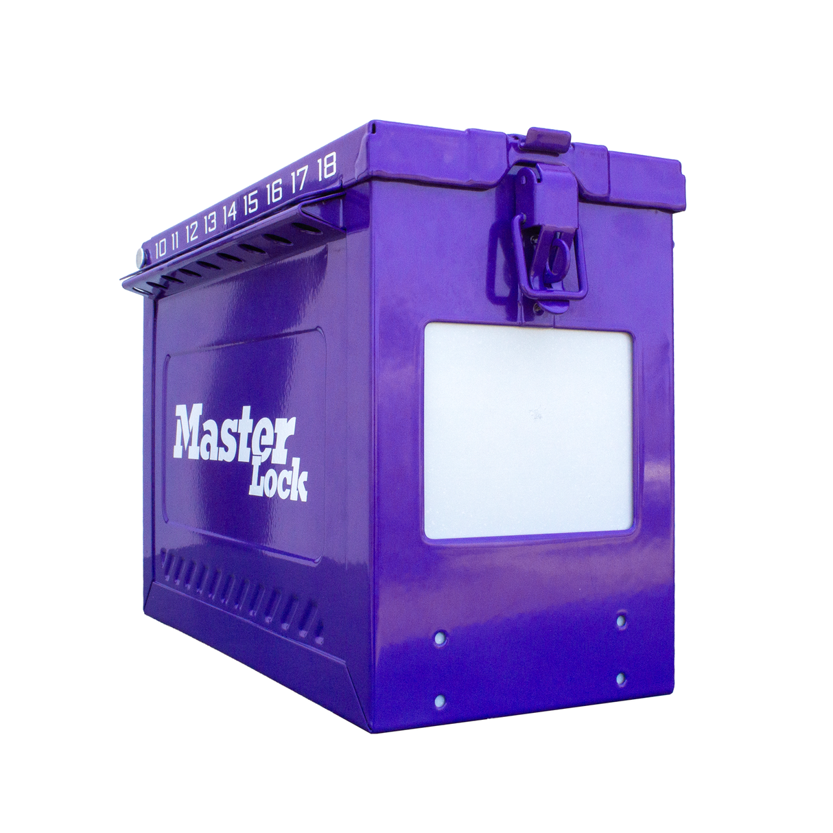 Master Lock S602PCPRP Large Portable Group Lock Box Powder Coated Purple