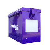 Master Lock S602PCPRP Large Portable Group Lock Box Powder Coated Purple