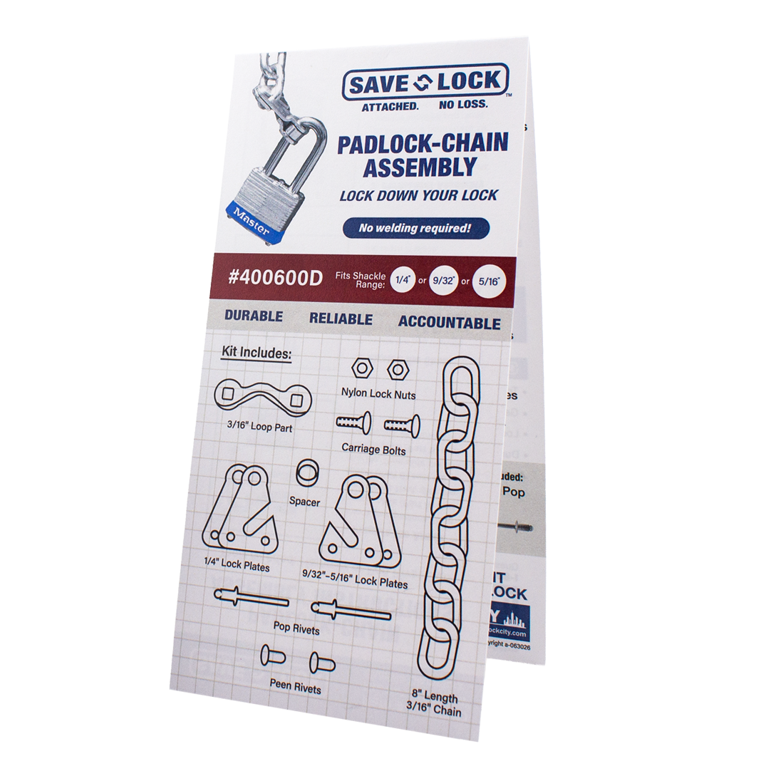 400600C 9/32" - 5/16" Save Lock™ Kit
