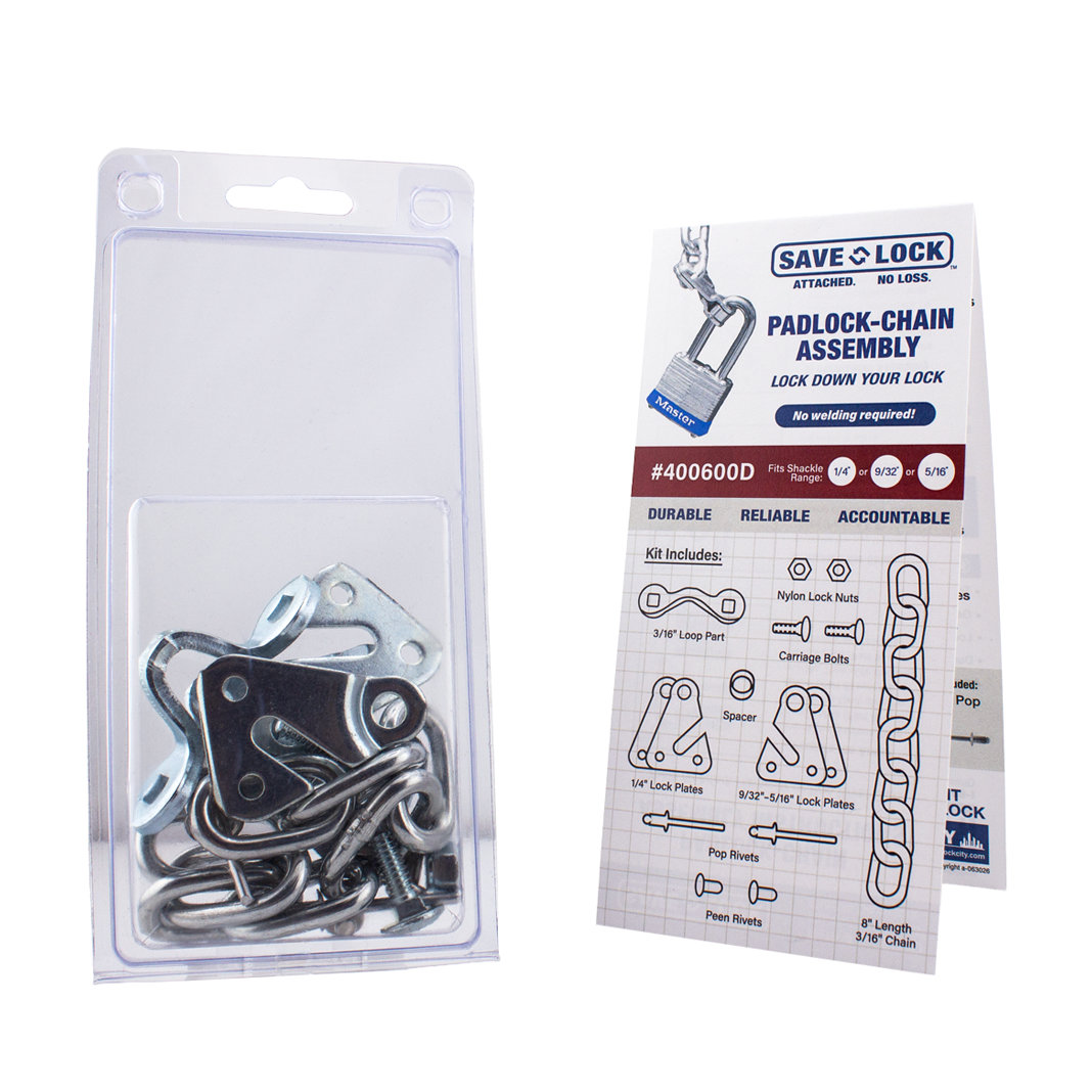 400600D 1/4" - 9/32" - 5/16" Save Lock™ Display Card Kit