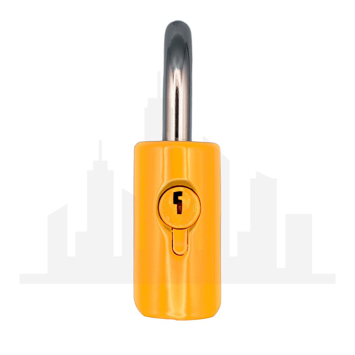Master Lock 176 Powder Coated Yellow Resettable Combination Brass Padlock