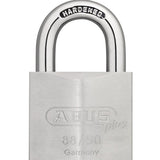 ABUS 88/40 Chrome-Plated Solid Brass Padlock-ABUS-Keyed Different-88/40BKD