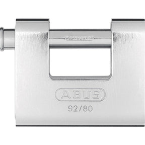 ABUS 92/80 Monoblock Solid Brass Padlock-ABUS-Keyed Alike-92/80BKA